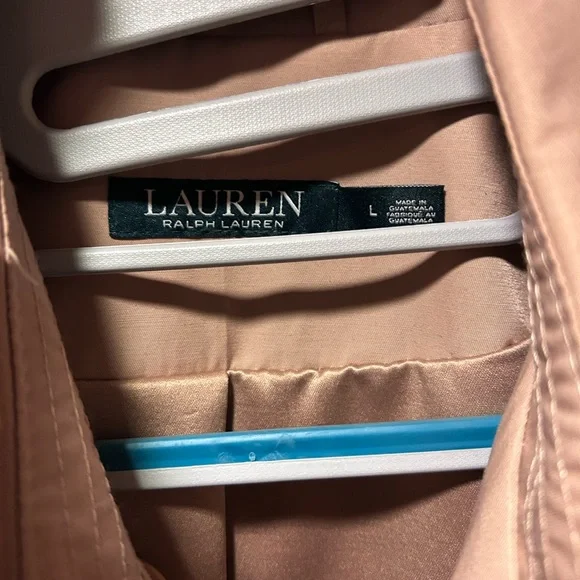 Ralph Lauren Beige Trench Coat - Picture 2 of 3